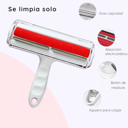 Removedor de pelo reutilizable